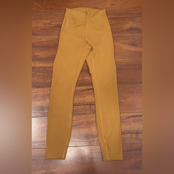 lululemon athletica Pants - lululemon athletica Mustard Yellow High-Rise Leggings
